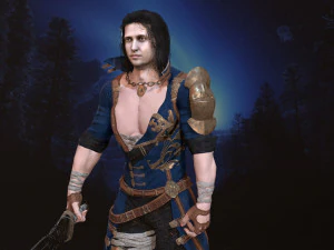 warrior 3D Model