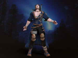 warrior 3D Model