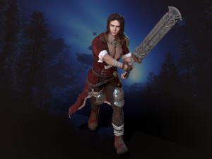 warrior Modelo 3D