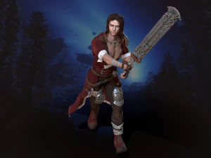 warrior 3D Model