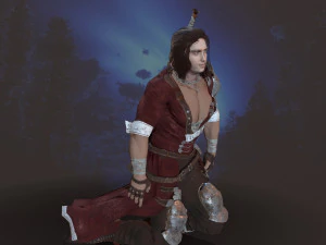 warrior 3D Model