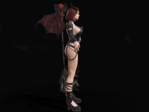 succubus 3D Модель