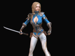 warrior rose 3D Model