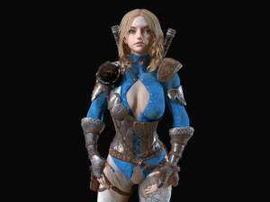 warrior rose 3D Model
