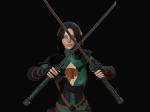 warrior rose 3D Model