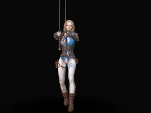 warrior rose 3D Model