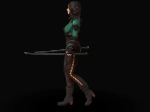 warrior rose 3D Model