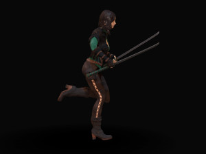 warrior rose Modèle 3D