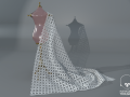 Fabric Vol 01 - Lace PBR Modello 3D