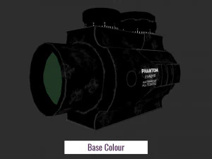 2x scope low poly 3D Model