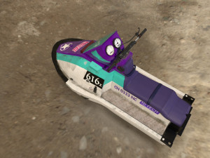 ski jet 3d boat model game ready 3D-Modell