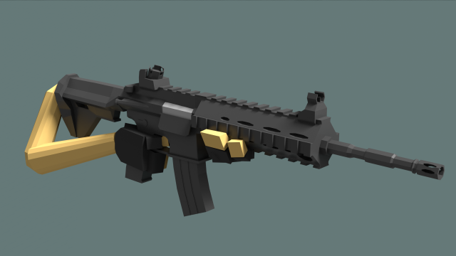 low poly fps starter kit 3D मॉडल .c4d .max .obj .3ds .fbx .stl .blend 
