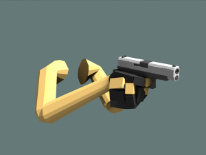 low poly fps starter kit 3D मॉडल
