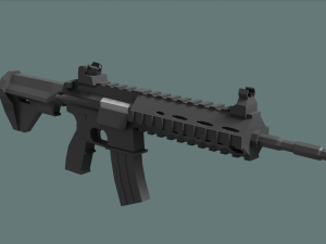 low poly fps starter kit 3D मॉडल