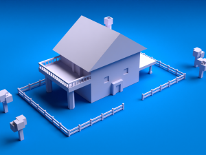 Free 3D Modular Low Poly Assets For Prototyping 3D Model