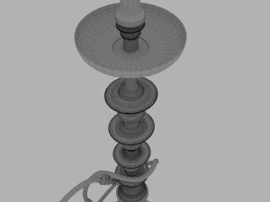 hookah Model 3D