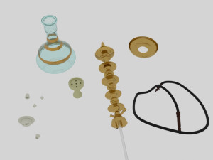 hookah Model 3D