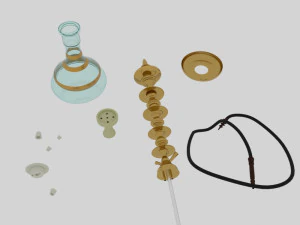 hookah 3D Model