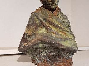 gandhi by claire sheridan 3dp 3D प्रिंट मॉडल