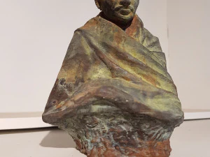 gandhi by claire sheridan 3dp 3D Print Model