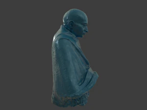 gandhi by claire sheridan 3dp 3D Print Model