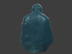 gandhi by claire sheridan 3dp 3D Print Model