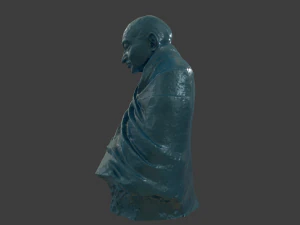 gandhi by claire sheridan 3dp 3D Print Model