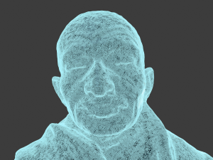 gandhi by claire sheridan 3dp 3D प्रिंट मॉडल