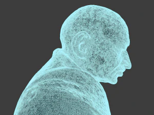 gandhi by claire sheridan 3dp 3D Print Model