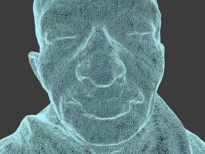 gandhi by claire sheridan 3dp 3D प्रिंट मॉडल