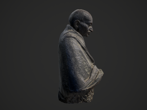 gandhi by claire sheridan 3dp 3D प्रिंट मॉडल