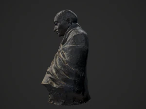 gandhi by claire sheridan 3dp 3D Print Model