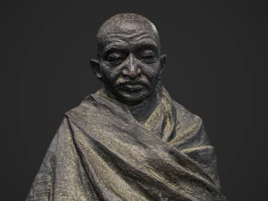 gandhi by claire sheridan 3dp 3D Print Model