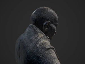 gandhi by claire sheridan 3dp 3D Print Model