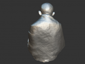 gandhi by claire sheridan 3dp 3D प्रिंट मॉडल
