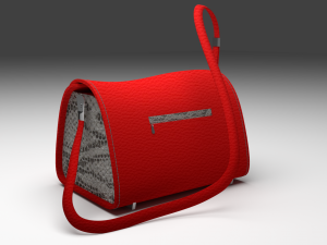 petals design bag for women Modelo 3D