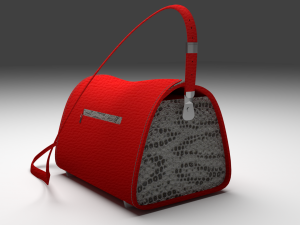petals design bag for women Modelo 3D