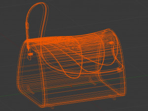 petals design bag for women Modelo 3D
