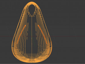 the apricot design bag for women 3D Model