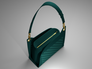 the envelope handbag 3D-Modell