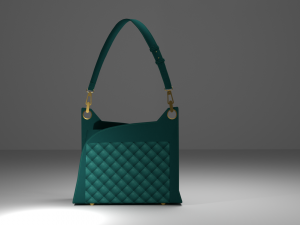 the envelope handbag 3D-Modell