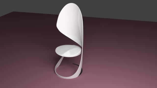 the peel chair 3Dモデル .c4d .max .obj .3ds .fbx .stl .blend 