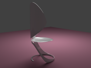 the peel chair 3Dモデル
