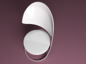 the peel chair 3Dモデル