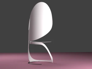 the peel chair 3D Model