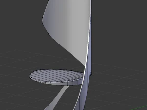 the peel chair 3D Model