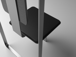 the rectangle chair 3D Модель