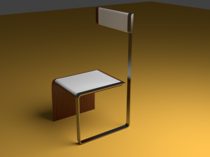 the smooth chair Model 3D