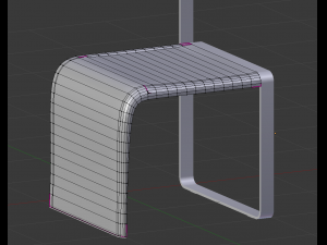 the smooth chair Model 3D