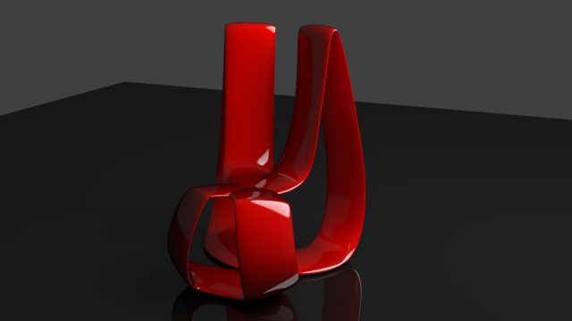 the knot chair 3D Model .c4d .max .obj .3ds .fbx .stl .blend 